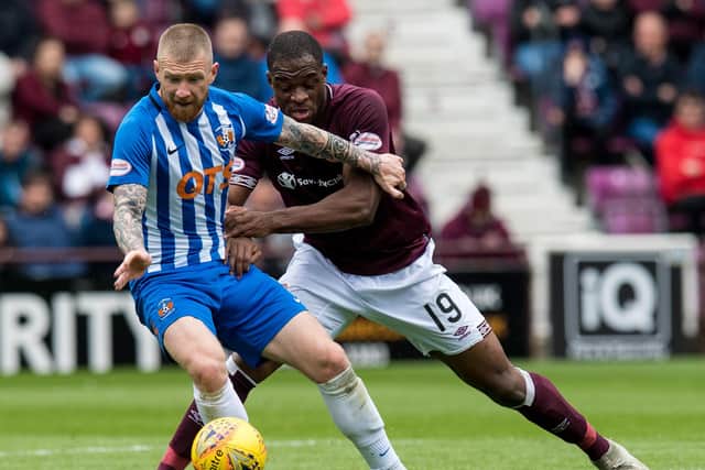 Hearts lost 1-0 to Kilmarnock the last time the teams met at Tynecastle. Picture: SNS
