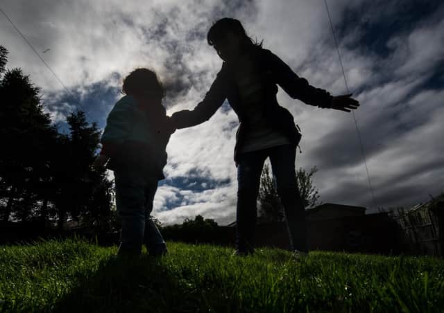 Banned: Kids cannot be assaulted by parents (Picture: John Devlin)
