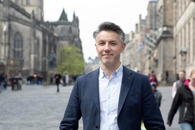 James McGregor, chair of Original Edinburgh, hopes fellow businesses will back the BID plans in a ballot next month.