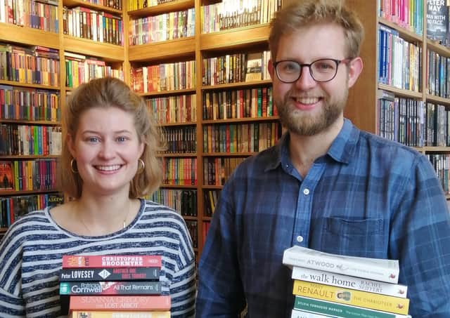 Hugo and Cornelia Topping have opened their bookshop on Blenheim Place