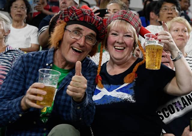 Scotland supporters, like Vlad's neighbour, will be hoping they are not home soon. Picture: Getty