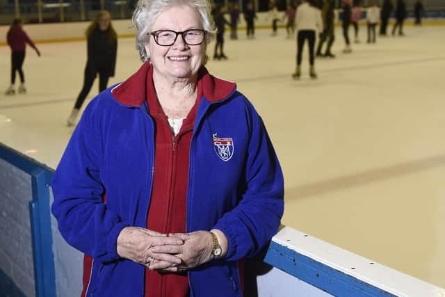 Sheila McLean helped launch children's skating classes 60 years ago. Picture: TSPL