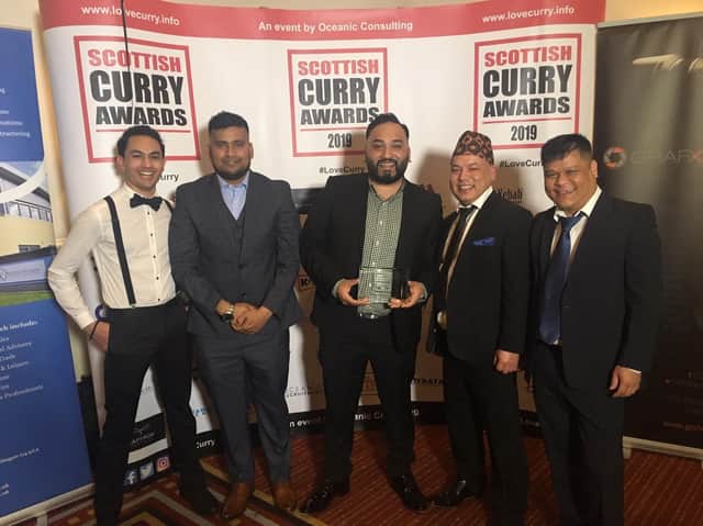 The Radhuni in Loanhead won the best curry restaurant in Edinburgh accolade at the 12th Scottish Curry Awards
