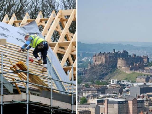 The city council has pledged to build 20,000 affordable homes in Edinburgh