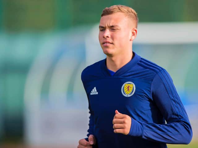 Ryan Porteous helped Scotland Under-21s to a draw in Czech Republic. Pic: SNS