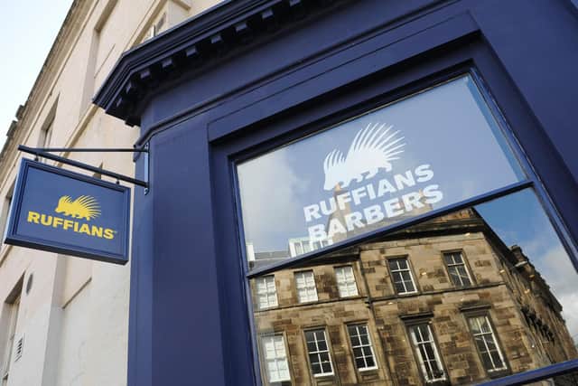 Ruffians is a popular high-end barber in the city's West End (Ruffians)
