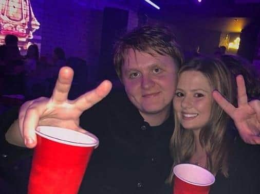 Lewis Capaldi on his last night out in Edinburgh after his Summer Sessions gig (Photo: 4042edinburgh)