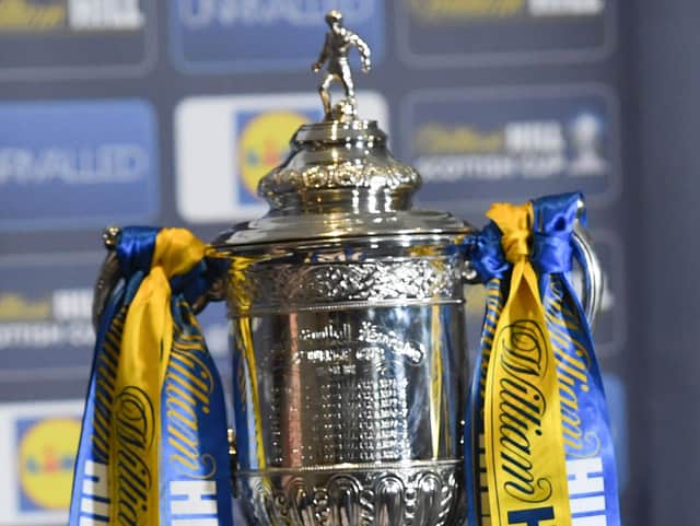 The draw for the third round of the Scottish Cup has been made. Pic: SNS