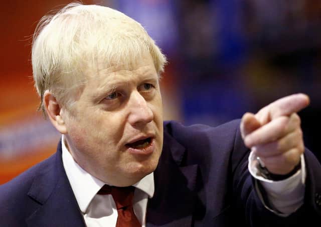 Boris Johnson is forging his own path to Brexit. Picture: Henry Nicholls/AFP/Getty Images