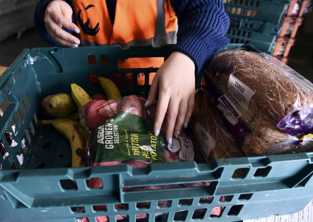 The growth of food bank use over the last ten years is a scandal, says Ewan Aitken. Picture: Lisa Ferguson