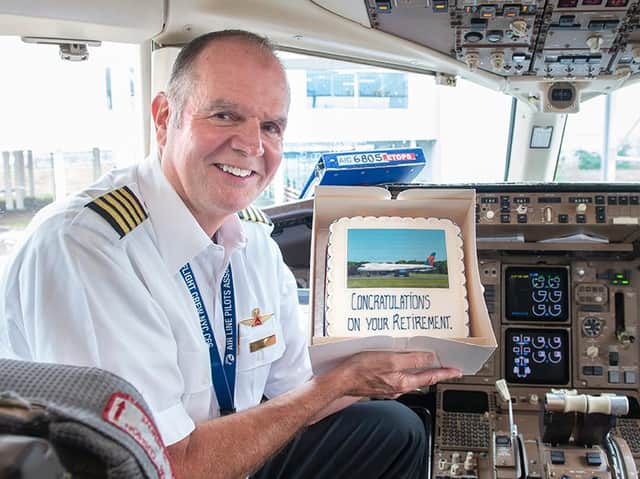 Pilot retiring after 35 years picks his 'favourite city in world' Edinburgh to fly from on final voyage to New York