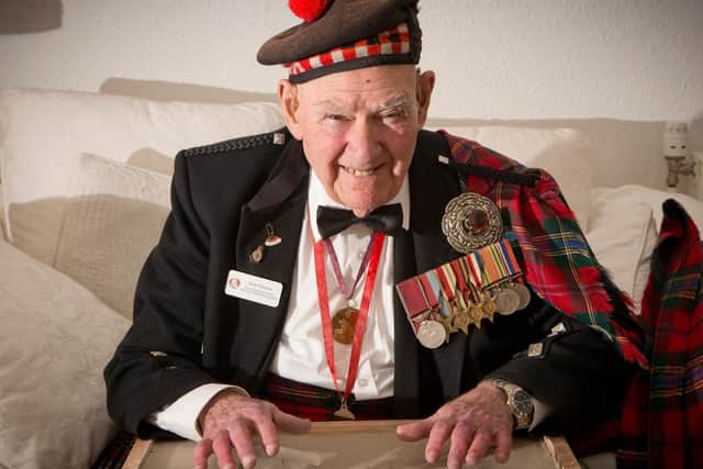 Inspirational Edinburgh war veteran and legendary fundraiser, Tom Gilzean, dies aged 99