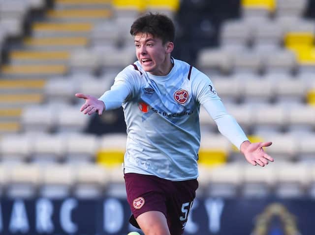 Aaron Hickey is Hearts' biggest asset. Pic: SNS
