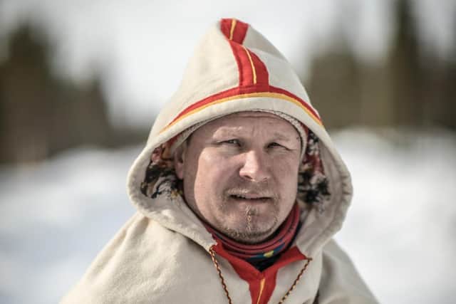 Lars-nte Kuhmunen, reindeer herder and Sami community leader in northern Sweden. Picture: Environmental Justice Foundation.