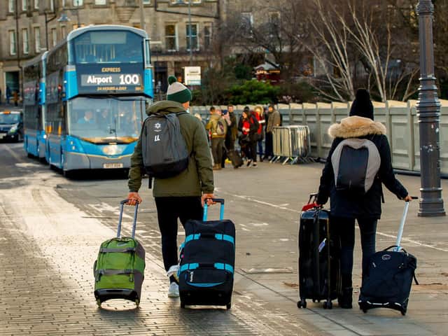Airport buses, tour buses and taxis will all be relocated during the closures