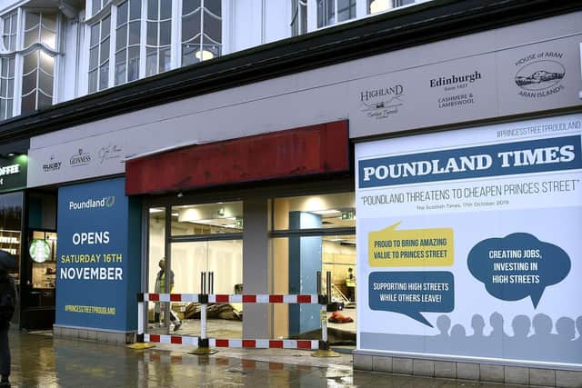 The new Poundland has opened on Princes Street.
