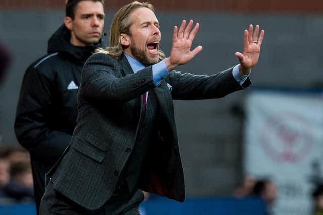 Austin MacPhee could be in charge of Hearts for a prolonged period, according to reports. Picture: SNS