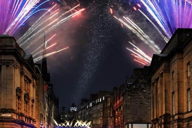 An artist's impression of the Christmas lights switch-on (Photo: Edinburgh's Christmas)