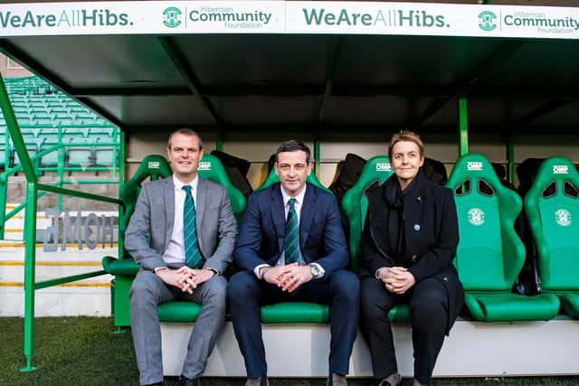 Jack Ross was appointed Hibs manager on Friday. Picture: SNs