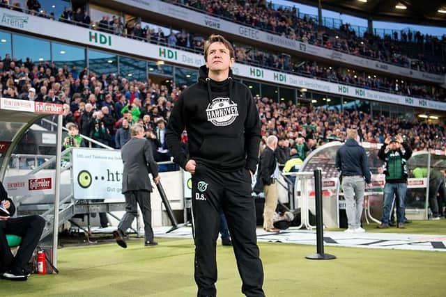 Stendel got his first coaching experience with German side Hannover 96. Picture: Getty