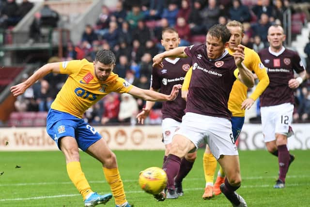 Kilmarnock were 1-0 winners at Tynecastle the last time the teams met. Picture: SNS