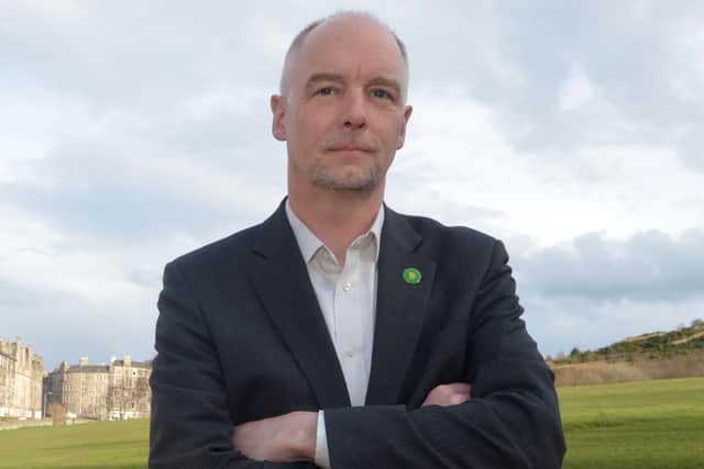 Steve Burgess is Green councillor for Southside/Newington. Picture: Phil Wilkinson