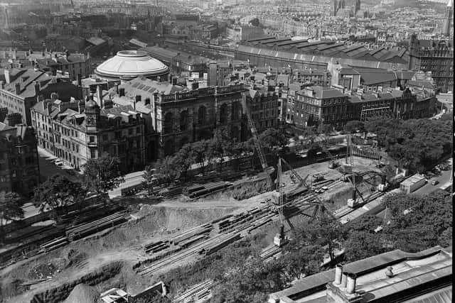 The car park's construction in the 1960s meant the levelling of a 19th century pleasure gardens. Picture: TSPL