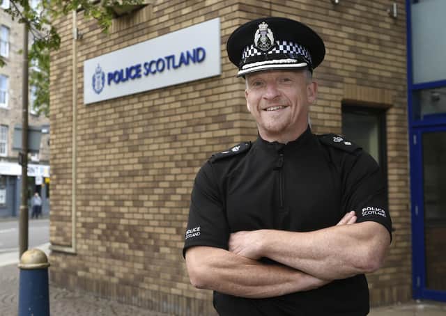 Chief Superintendent Sean Scott is the Divisional Commander for Edinburgh. Picture: Neil Hanna