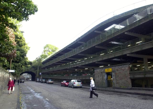 The Castle Terrace car park now has category B listed status. Picture: Jon Savage