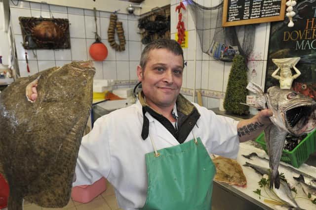 The Edinburgh fishmonger has been working at a local seafood market for almost 30 years. Picture: Jane Cunningham