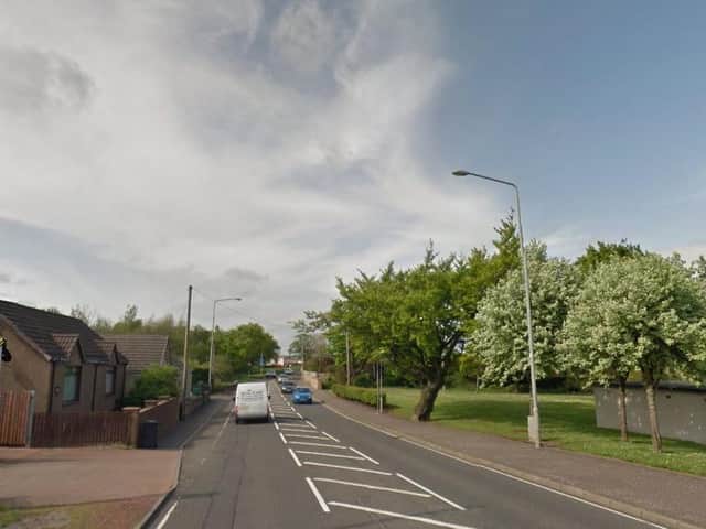 The crash happened on the A706 at Whitburn at 4.20am on Friday. Picture: Google