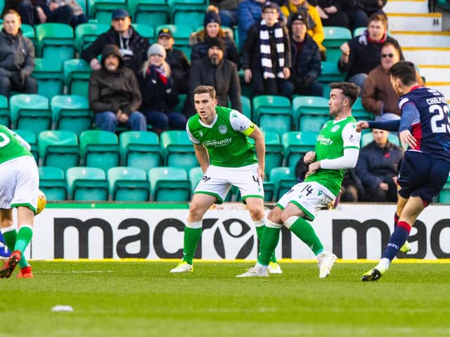 Hibs collapsed in the closing stages against Ross County.
