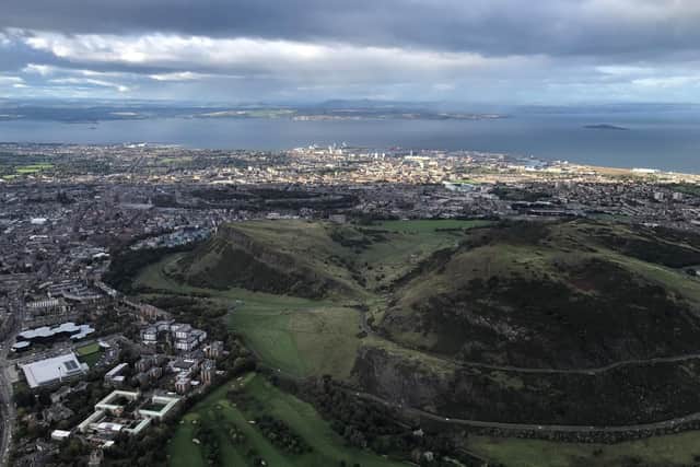 The Edinburgh tour includes a personal transfer from their hotel to the take-off location before flying over city sights including Arthurs Seat, the Royal Yacht Britannia and Edinburgh Castle.
