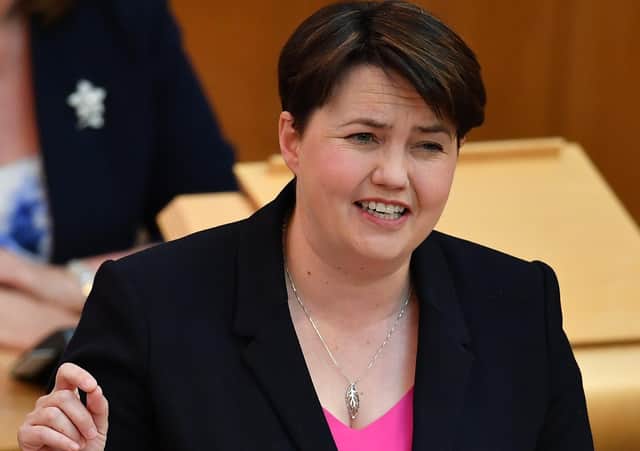 Ruth Davidson's new PR job has sparked ongoing controversy. Picture: Getty