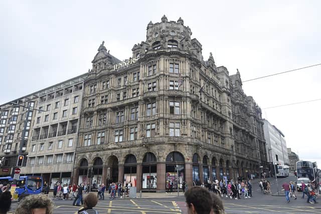 The Jenners store on Princes Street is not the same