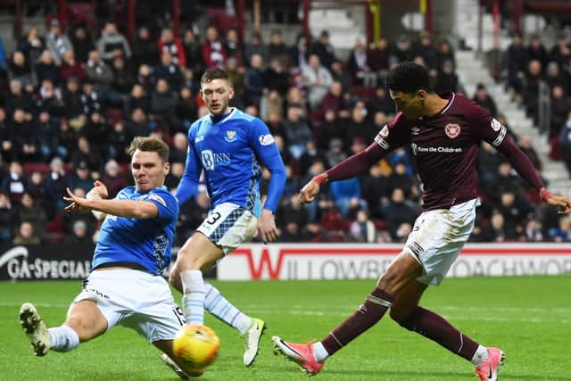 Hearts travel to Perth to meet St Johnstone. Picture: SNS