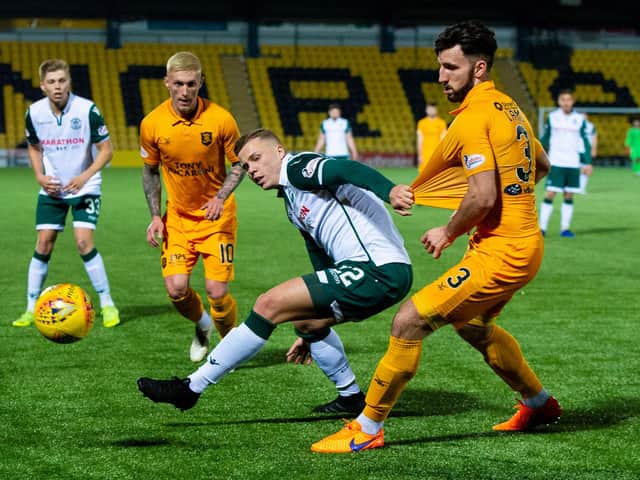 Hibs welcome Livingston to Easter Road on Wednesday. Picture: SNS