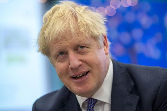 Boris Johnson claims the election will resolve parliament's Brexit stalemate