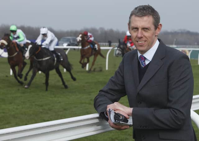 Racecourse manager Bill Farnsworth is pleased with Musselburgh's performance. Pic: TSPL