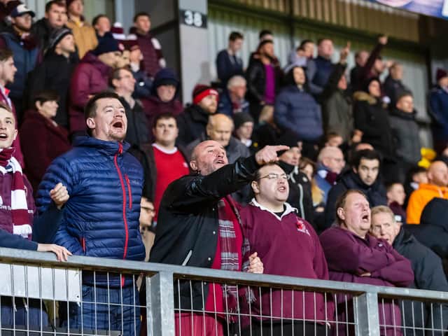 Hearts fans have vented their anger at both Craig Levein and Ann Budge. Picture: SNS