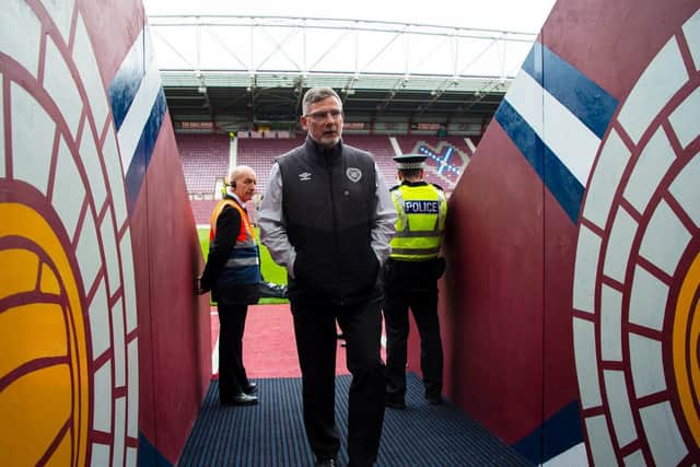 Craig Levein's time in charge has come to an end. Picture: SNS