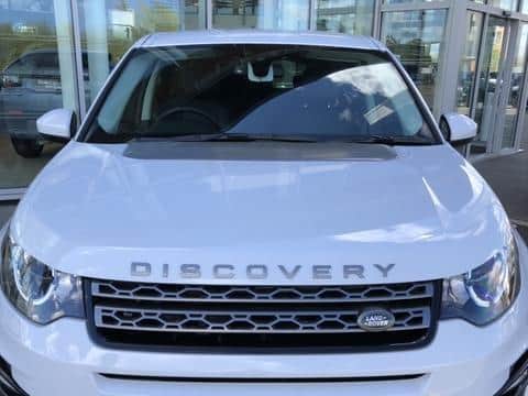The family's white Land Rover Discovery Sport was taken