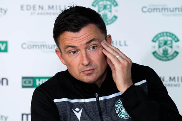 Paul Heckingbottom has been sacked by Hibs