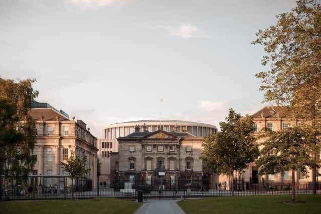 Plans for the Dunard Centre, to be build behind St Andrew Square