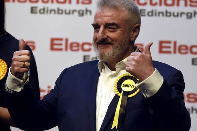 Tommy Sheppard was re-elected in Edinburgh Easr