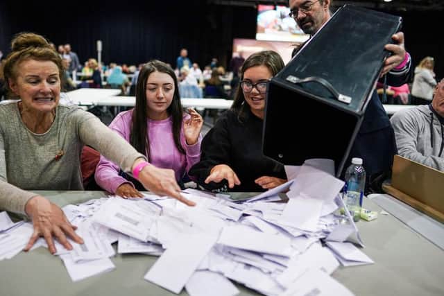 Edinburgh and Scotland's turnout increased significantly this election (Getty Images)