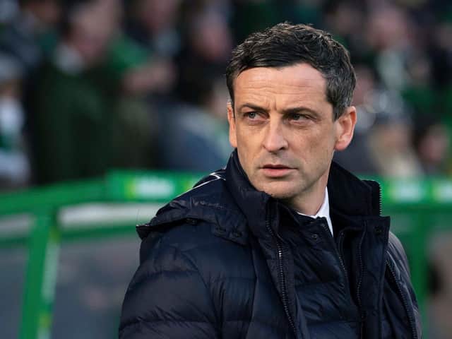 Jack Ross saw his side fail to register a single shot on target at Celtic Park