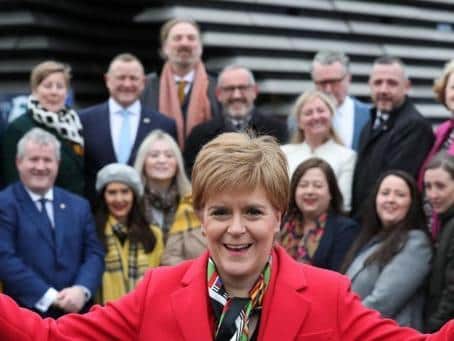 Nicola Sturgeon says the 47 SNP MPs elected last week reinforce the Indyref2 mandate