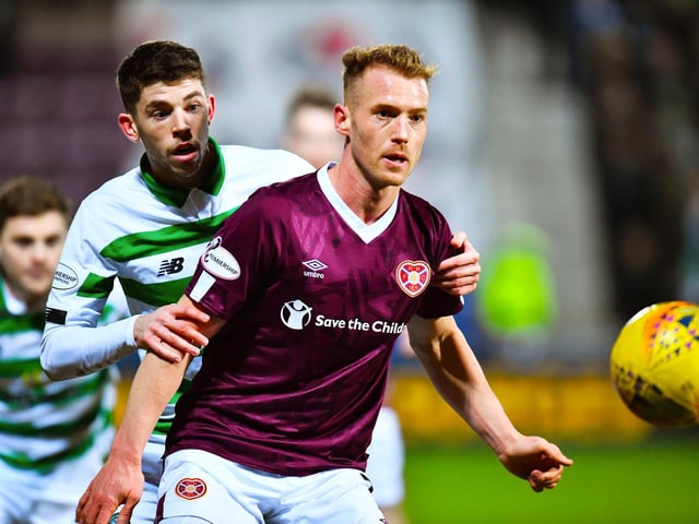 His running and closing down was beneficial high up the pitch but didnt have the craft, in open play or at set pieces, to hurt Celtic. Hooked at half-time.