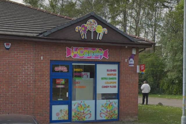 The i-Candy store in Livingston where the till was stolen. Picture: Google Street View
